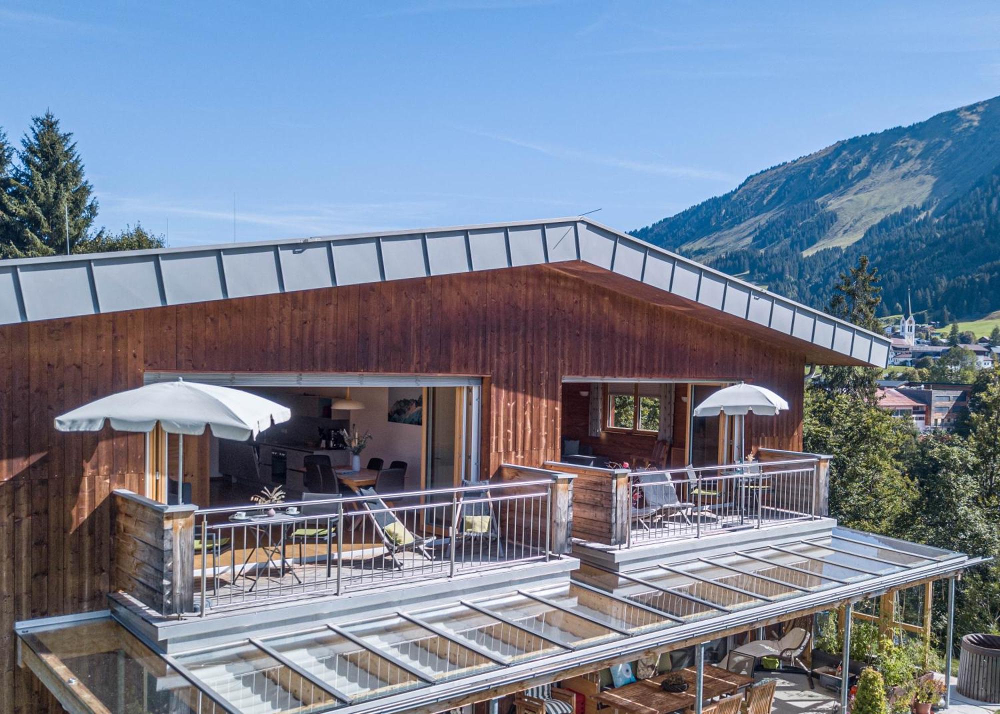 Gastler Chalet Riezlern Buitenkant foto
